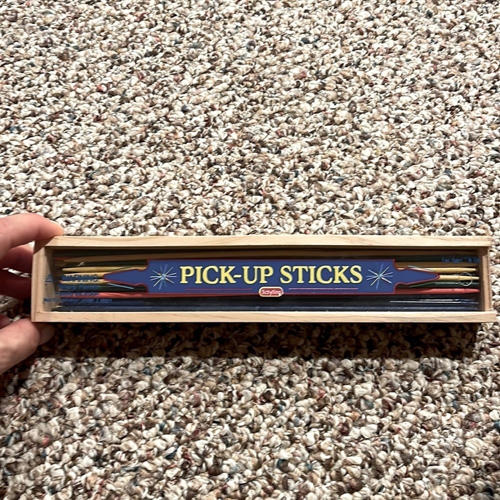 PICK-UP sticks (wooden)